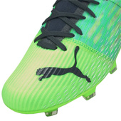 Czarno-zielone buty piłkarskie korki Puma Ultra 3.3 106523 03
