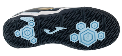 Granatowo-złote buty piłkarskie Joma Propulsion 2503 PRJW2503IN - Junior