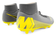 Szaro-żółte buty płlkarskie Nike Mercurial Superfly Club FG/MG AH7363-070