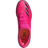 Różowo-czarne buty piłkarskie turfy Adidas X Ghosted.3 TF FW6940