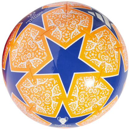 Pomarańczowo-granatowa piłka nożna Adidas UCL Club Istanbul HZ6926