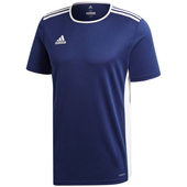 Granatowa koszulka Adidas Entrada 18 CF1047 - Junior