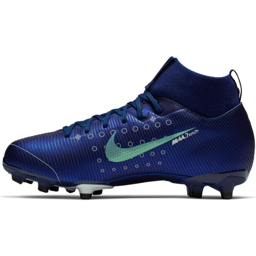 Granatowe buty piłkarskie korki Nike Mercurial Superfly Academy