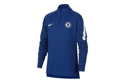 Bluza treningowa Nike Chelsea Dry Squad JR 920169-495 niebieska