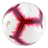 Biało-różowa piłka nożna Nike Strike La Liga SC3318-100 r5