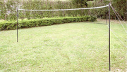 NET SET siatka do badmintona + słupki