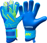 Turkusowo-niebieskie rękawice bramkarskie 4Keepers Soft Azur NC