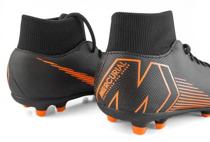 Czarne buty piłkarskie Nike Mercurial Superfly Club MG AH7363-081