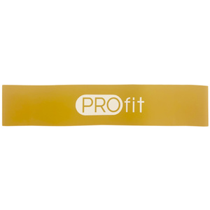 Żółta guma fitness Profit mini band 0,5 mm
