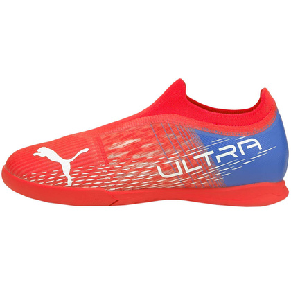 Czerwono-niebieskie buty halówki Puma Ultra 3.3 IT 106591 01 - Junior