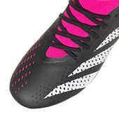 Czarno-różowe buty piłkarskie Adidas Predator Accuracy.3 FG GW4589