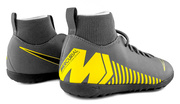 Szare buty piłkarskie na orlik Nike Mercurial Superfly Club TF AH7345-070 JR