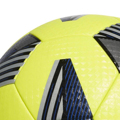 Żółto-czarna piłka nożna Adidas Tiro League TB FS0377 - rozmiar 4