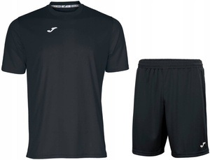 Czarny strój sportowy na WF Joma Combi Nobel 100052.100 + 100053.100 rXL