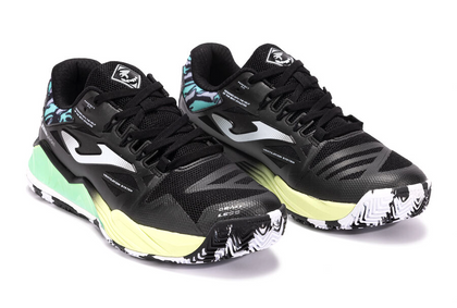 Czarno-zielone buty Joma Spin Men 2501 TSPINW2501OM
