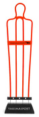 Czerwony mur piłkarski Yakimasport AirFlow 180cm