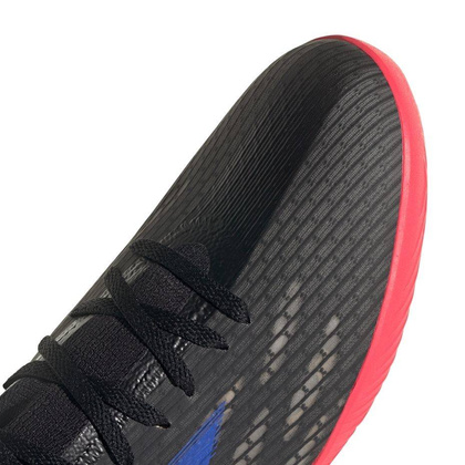 Czarno-czerwone buty halowe Adidas X Speedflow.3 FY3303