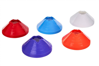 Pomarańczowe wysepki, stożki treningowe pod laskę 100751