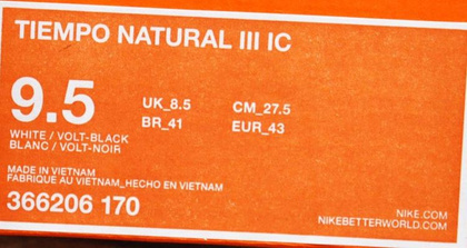 Buty na halę Nike Tiempo Natural  II IC 