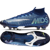 Granatowe buty piłkarskie korki Nike Superfly 7 Elite MDS FG BQ5469-401
