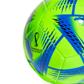 Zielono-niebieska piłka nożna Adidas Al Rihla Club Fifa World Cup 2022 H57785