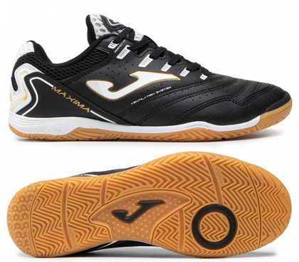 Czarne buty halówki Joma Maxima Sala 2101 MAXW2101IN