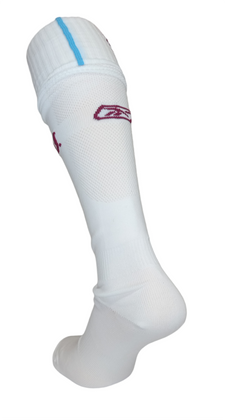 Białe getry sportowe Reebok West Ham United ACCF 5270-100