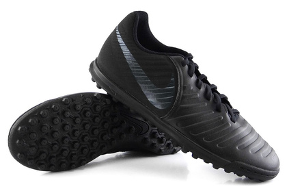 Czarne buty piłkarskie na orlik Nike Tiempo Legend Club TF AH7248-001