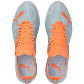 Szaro-pomarańczowe buty halówki Puma Ultra 3.4 106731 01