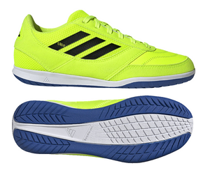 Seledynowe buty halowe Adidas Top Sala Competition II JP5640 - Junior