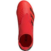 Czerwono-czarne buty halowe Adidas Predator Freak.3 LL FY7870 - Junior