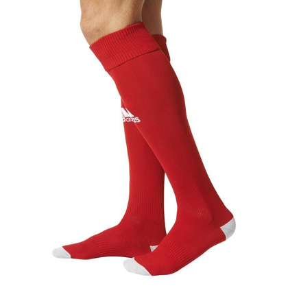 Czerwone getry piłkarskie adidas Milano AJ5906