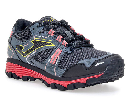 Czarno-fuksjowe buty trekkingowe Joma Shock Lady 2322 TKSHLW2322