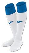 Biało-niebieskie getry piłkarskie Joma Calcio 400022.207