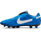 Niebieskie buty piłkarskie Nike Premier III FG AT5889 414
