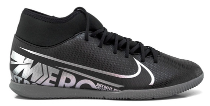 Czarne buty piłkarskie halowe Nike Mercurial Superfly 7 Club IC AT7979 001