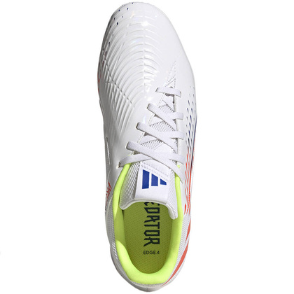 Białe buty piłkarskie halówki Adidas Predator Edge.4 GV8512