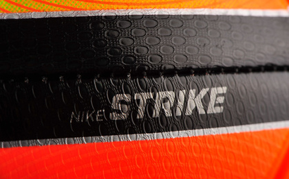 Pomarańczowo-czarna piłka nożna Nike Strike repl. Ordem SC2983-826 r4
