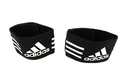 Czarna opaska pod nagolennik Adidas Ankle Strap 620635