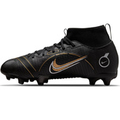 Czarne buty piłkarskie Nike Mercurial Superfly 8 Academy FG/MG DJ2854 007 - Junior