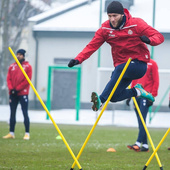 Żółta laska tyczka treningowa Yakimasport 100076 160cm