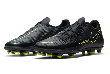 Czarne buty piłkarskie korki Nike Phantom GT Club FG/MG CK8479-090 - junior