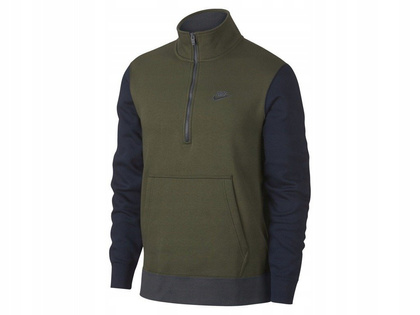 Bluza Nike Club Top 929452-395 zielono-granatowa