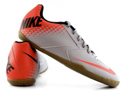 Szare buty piłkarskie na halę Nike Bombax  IC 826485-006