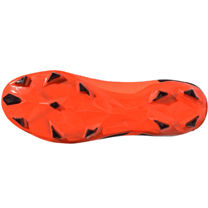 Pomarańczowo-czarne buty piłkarskie Adidas Predator Accuracy.3 FG GW4591