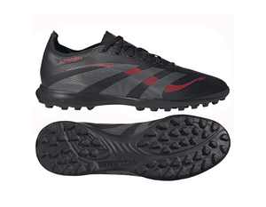 Czarno-czerwone buty piłkarskie Adidas Predator League ID3768