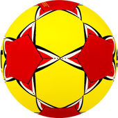 Żółto-czerwona piłka nożna Select Simba r4