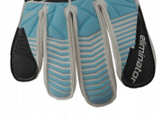 Biało-turkusowe rękawice bramkarskie Uhlsport Eliminator Soft 101103101