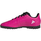 Różowo-czarne buty turfy Adidas X Speedportal.4 GZ2446 - Junior