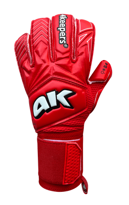Czerwone rękawice bramkarskie 4Keepers Force V4.23 RF - Junior
